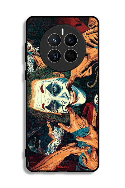 Tolwak غطاء حماية لهاتف هواوي ميت 50E برسومات الجوكر