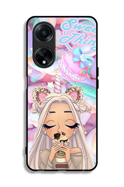 Tolwak غطاء حماية لهاتف Oppo A1 5G بتصميم Sweet Thing