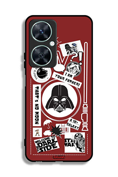 Tolwak غطاء حماية لهاتف هواوي نوفا 11i، ملصق "مرحبًا بكم في الجانب المظلم"