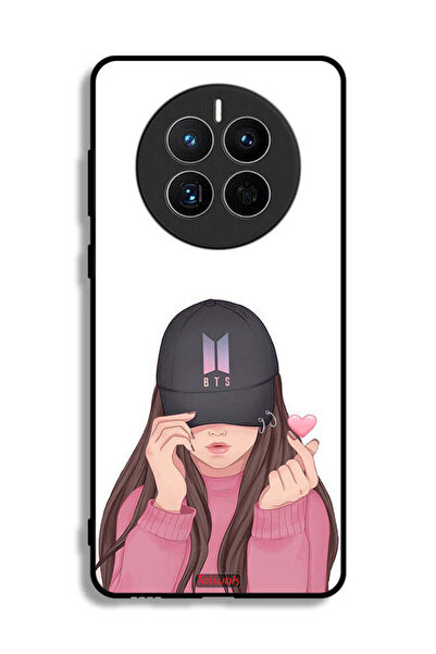 Tolwak غطاء حماية لهاتف هواوي ميت 50 إي - فتاة تصنع سناب شات