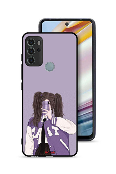 Tolwak غطاء حماية لهاتف موتورولا موتو جي 60 إس لالتقاط صور سيلفي