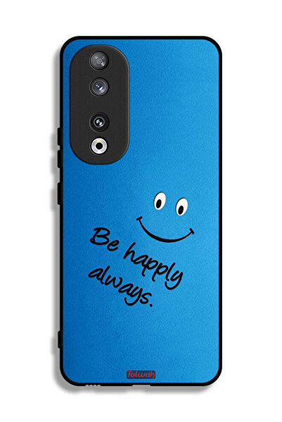 Tolwak غطاء حماية لهاتف Honor 90 كن سعيدًا دائمًا