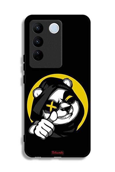 Tolwak غطاء حماية Vivo S16e بتصميم قطة مارشميلو لطيفة