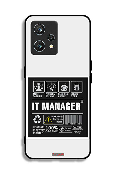 Tolwak غطاء حماية لجهاز Realme 9 Pro Plus وملصق مدير تكنولوجيا المعلومات