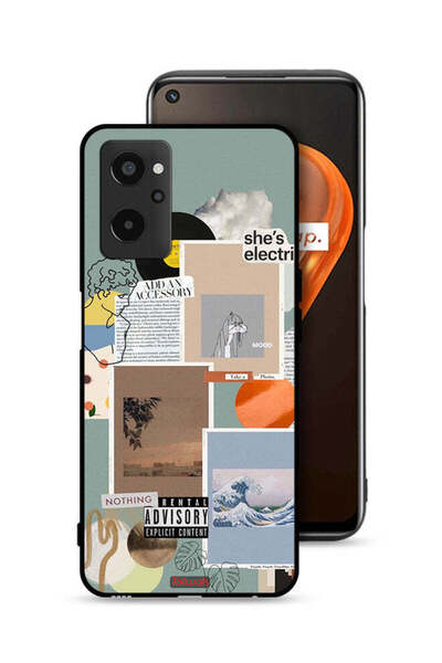Tolwak Realme 9i 4G Protective Case Cover She Is Electric