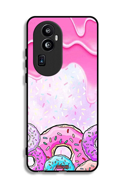 Tolwak غطاء حماية لهاتف Oppo Reno10 Pro Plus بألوان دونات