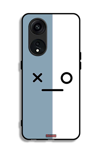 Tolwak غطاء حماية لهاتف Oppo Reno 8T 5G بأيقونات الوجه