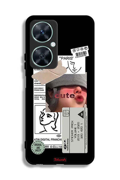 Tolwak Huawei nova 11i Protective Case Cover Cute Sticker