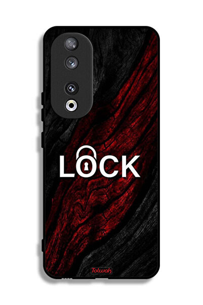 Tolwak غطاء حماية لهاتف Honor 90 مع قفل