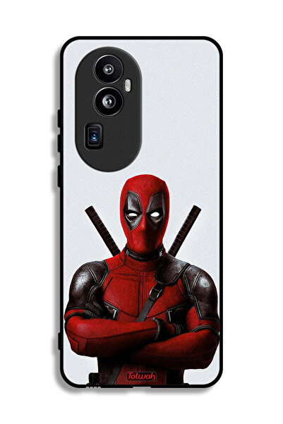 Tolwak غطاء حماية لهاتف Oppo Reno10 Pro Plus - Deadpool