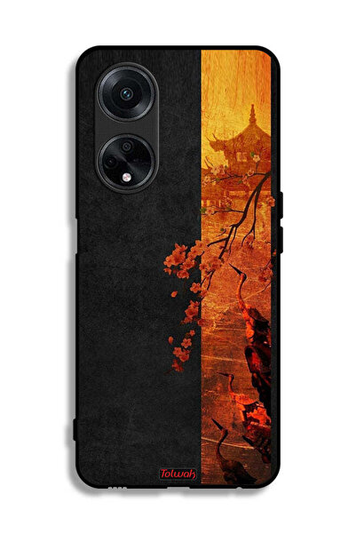 Tolwak غطاء حماية لهاتف Oppo A1 5G بألوان الخريف الفنية