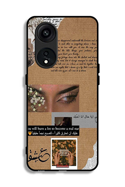 Tolwak Oppo Reno 8T 5G Protective Case Cover Arabic Quote You Will Burn A Lot...