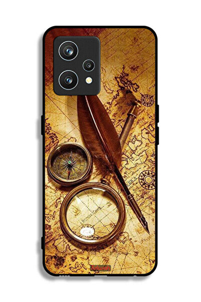 Tolwak غطاء حماية لهاتف Realme 9 Pro Plus بتصميم بوصلة عتيقة