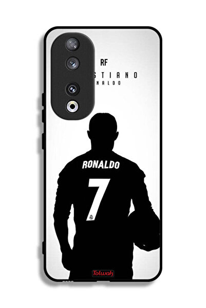 Tolwak غطاء حماية لهاتف Honor 90 بقناع كريستيانو رونالدو