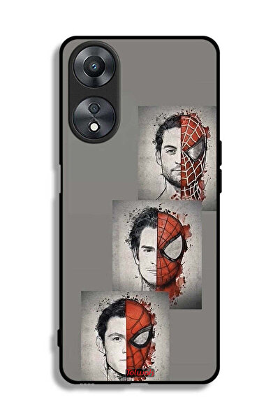 Tolwak غطاء حماية لهاتف Oppo A58 5G برسومات سبايدر مان