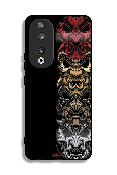 Tolwak غطاء حماية لهاتف Honor 90 مع رسومات فنية