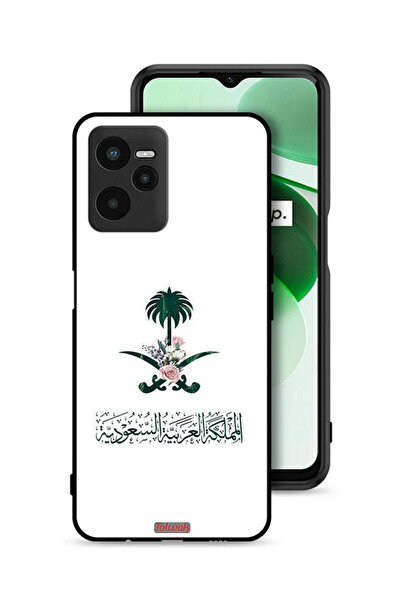 Tolwak غطاء حماية لهاتف Realme C35 - علامة زهور المملكة العربية السعودية
