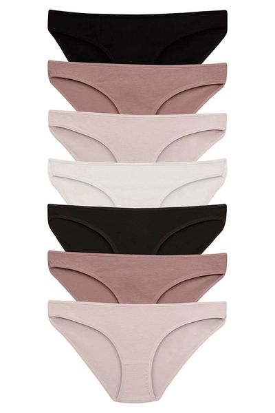 Dominant Women's Colorful Cotton Lycra Panties 7 Pack