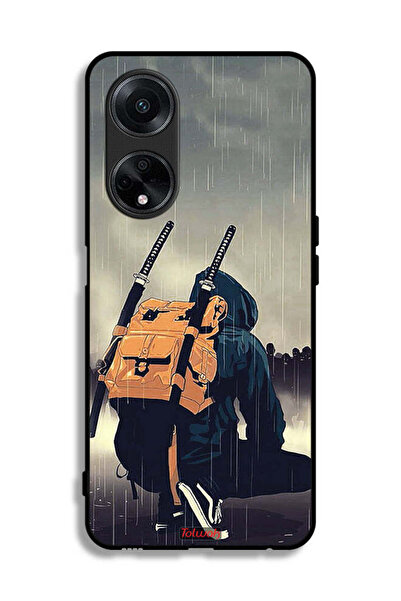 Tolwak غطاء حماية Oppo F23 5G بتصميم سيف ساموراي رقمي