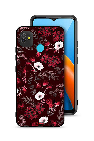 Tolwak Tecno Pop 5 Protective Case Cover Small Flowers And Tropical Leaves