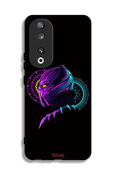 Tolwak غطاء حماية لهاتف Honor 90، رسم فني رقمي بسيط عالي الدقة