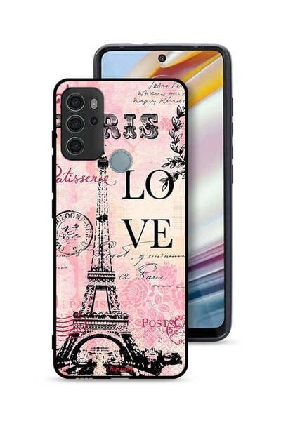 Tolwak غطاء حماية موتورولا موتو جي 60 إس باريس لوف