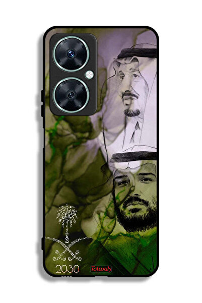 Tolwak غطاء حماية لهاتف هواوي نوفا 11i، ملصق فني للملك سلمان وولي العهد محمد