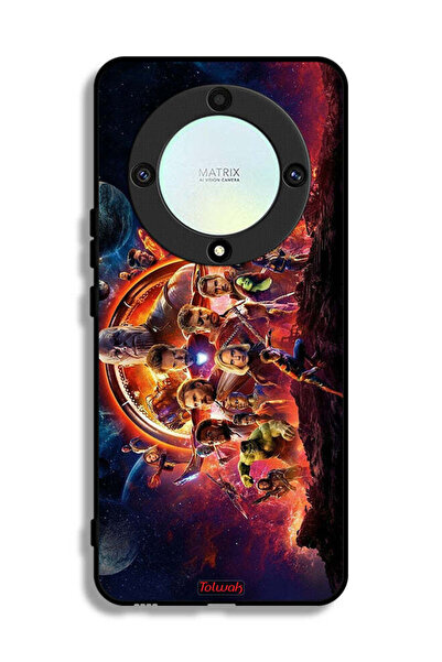 Tolwak غطاء حماية لهاتف Honor X9a من Avengers