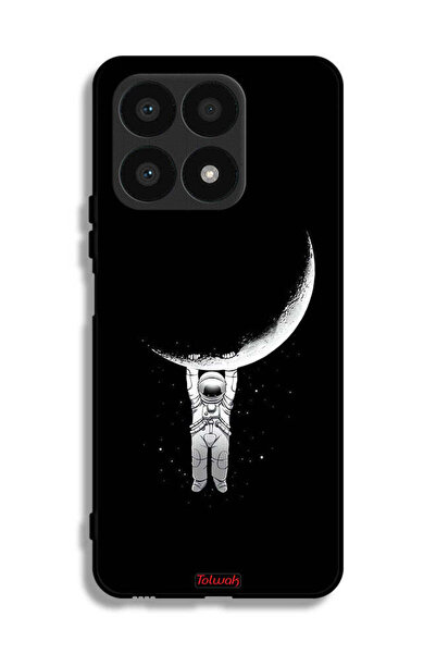 Tolwak Honor X8a Protective Case Cover Hanging From Moon