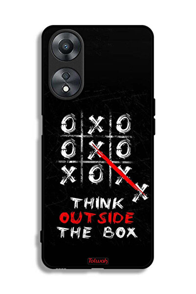 Tolwak غطاء حماية لهاتف Oppo A58 5G - فكر خارج الصندوق