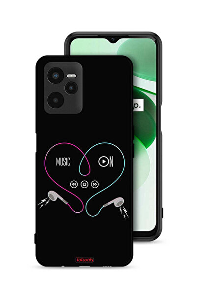 Tolwak غطاء حماية Realme C35 مع خاصية تشغيل الموسيقى