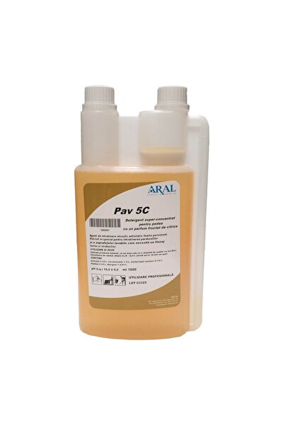 Aral Detergent de podele super concentrat cu aromă fructată de citrice, Aral, PAV 5 C 1L