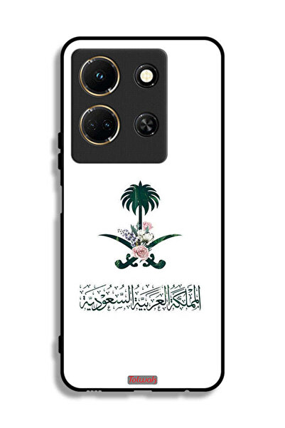 Tolwak غطاء حماية لهاتف إنفينيكس نوت 30، شعار المملكة العربية السعودية، علامة...