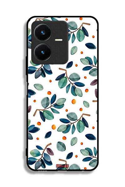 Tolwak غطاء حماية لهاتف Vivo Y22s بنقشة أوراق الشجر