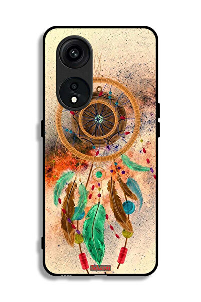 Tolwak غطاء حماية لهاتف Oppo Reno 8T 5G بتصميم ماندالا ريش معلق