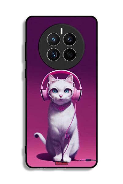 Tolwak غطاء حماية لهاتف هواوي ميت 50 إي بتصميم قطة لطيفة