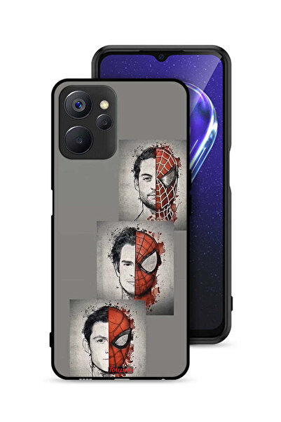 Tolwak غطاء حماية لهاتف Realme 9i 5G برسومات سبايدر مان