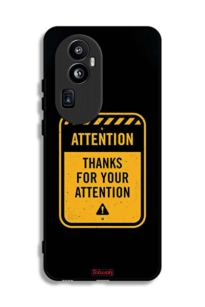 Tolwak غطاء حماية لهاتف Oppo Reno10 Pro Plus شكرًا على الاهتمام