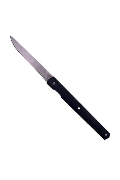dalimag Briceag Automat Stiletto, Deschidere Rapida, Extra Light, 22 cm, Husa de Piele, Maner Lemn Black, Ar