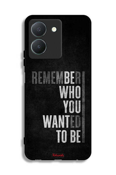 Tolwak غطاء حماية لهاتف Vivo Y36 4G تذكر من أردت أن تكون