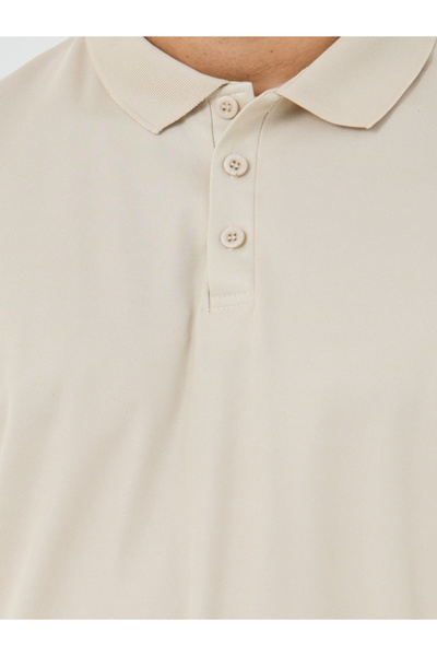 Styli Solid Regular Fit Polo Neck T-Shirt