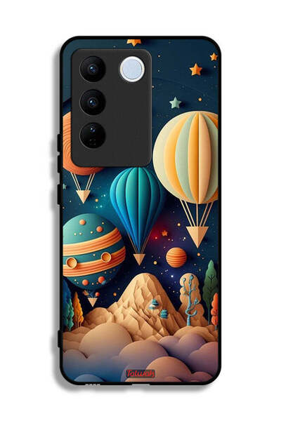 Tolwak غطاء حماية لهاتف Vivo S16e - فن بيراشوت