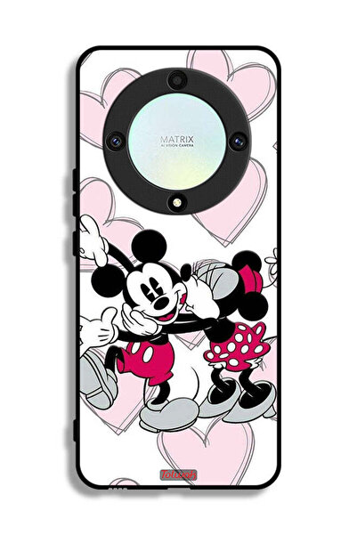 Tolwak غطاء حماية لهاتف Honor X9a بتصميم عناق ميكي ماوس