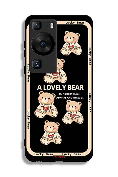 Tolwak غطاء حماية لهاتف هواوي بي 60 - دب جميل