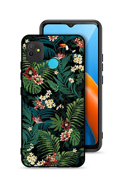 Tolwak Tecno Pop 5 Protective Case Cover Tropical Leaves