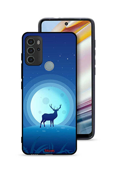 Tolwak غطاء حماية موتورولا موتو جي 60 إس بتصميم غزال