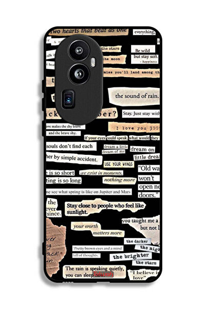 Tolwak غطاء حماية لهاتف Oppo Reno10 Pro Plus بملصقات اقتباسات