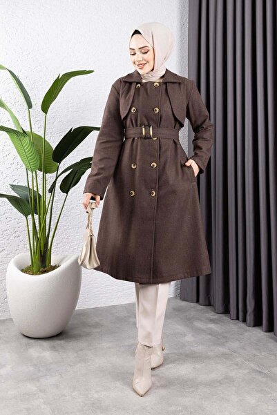 SGS διπλό πέτο Παλτό Κασέ ΚΑΦΕ