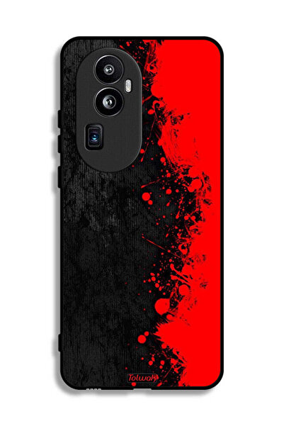 Tolwak غطاء حماية لهاتف Oppo Reno10 Pro Plus بنمط تجريدي