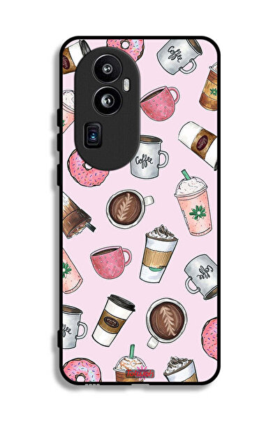 Tolwak غطاء حماية لهاتف Oppo Reno10 Pro Plus برسومات محبي القهوة